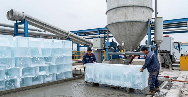 房山降温冰块多少钱 良臣制冰厂报价